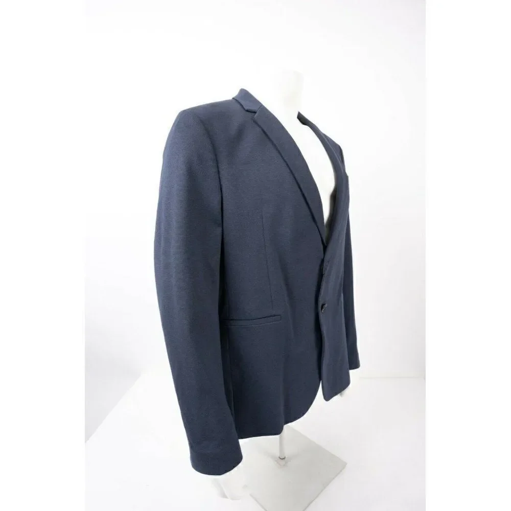 Zara Mens Suit Jacket Blazer EU 48 US 38 Textured